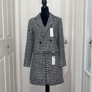Tweed Blazer & Skirt Set